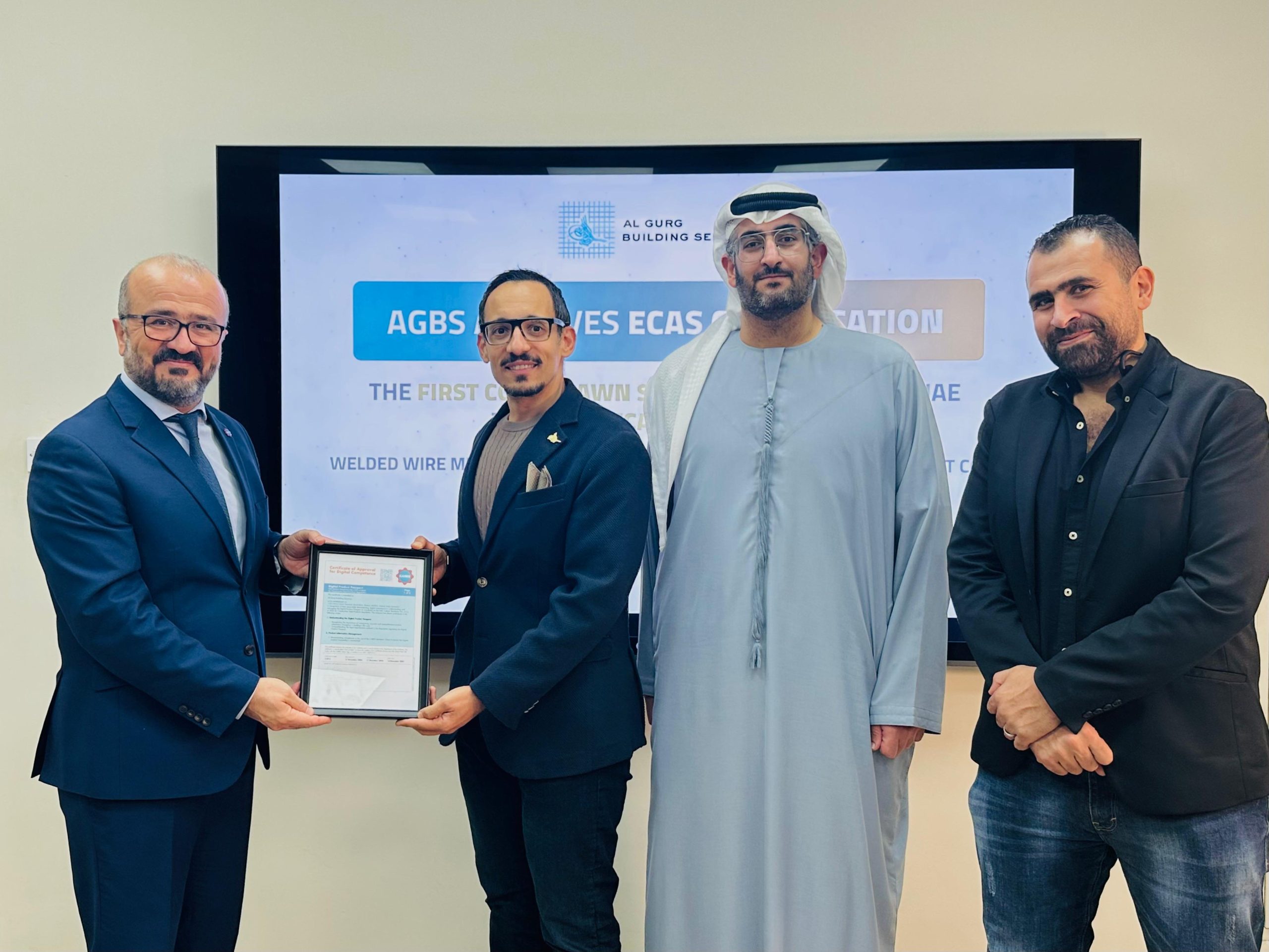 AGBS Achieves ECAS Certification